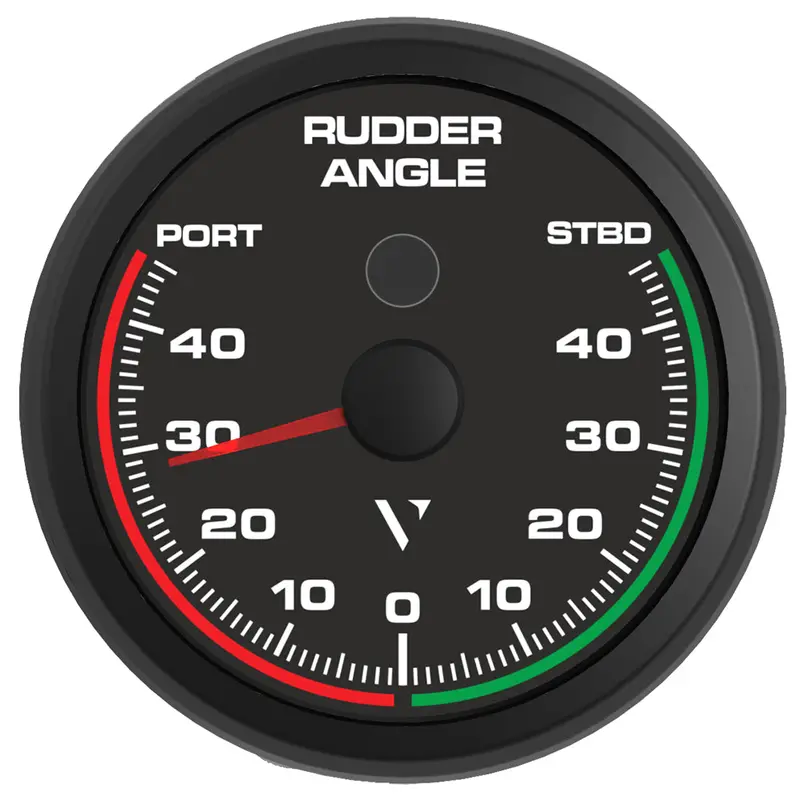 Veratron 85Mm (3-3/8") Rudder Angle Indicator With Nmea 0183 Output 1