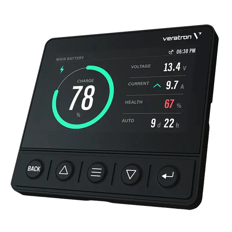 Veratron Ol43 Smart Marine Tft Display With Advanced Monitoring Capabilities [B00126101] 1