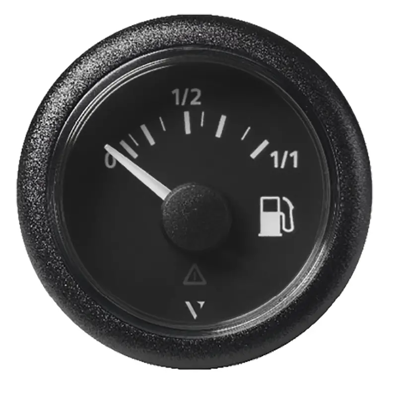 Veratron Viewline 52Mm Fuel Level Gauge – 0–100% Scale (3–180 Ω), Black Dial, Round Bezel (A2C59514082) 1