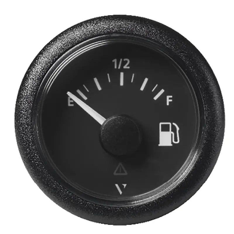 Veratron Viewline 52Mm Fuel Level Gauge – Empty-To-Full Scale (240–33.5 Ω), Black Dial, Round Bezel (A2C59514094) 1