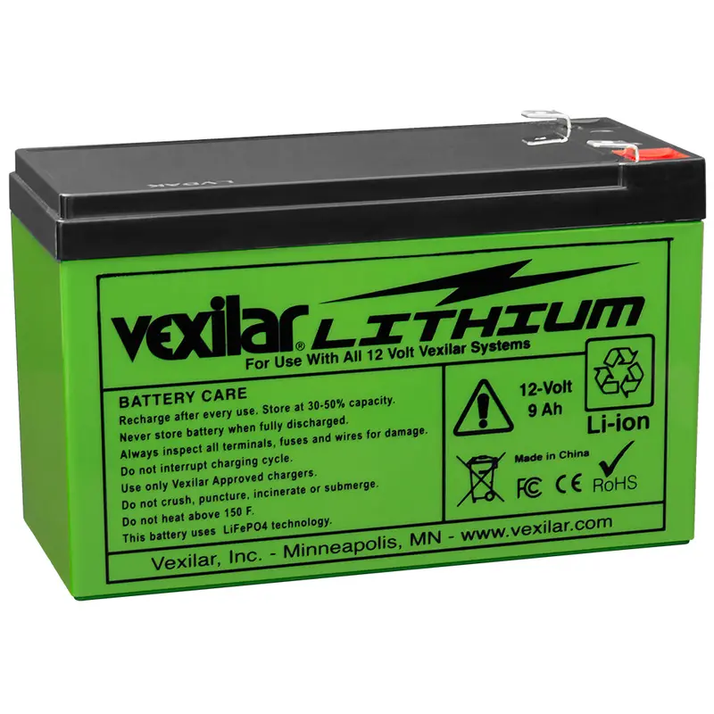 Vexilar 12V High-Capacity Lithium-Ion Replacement Battery 1