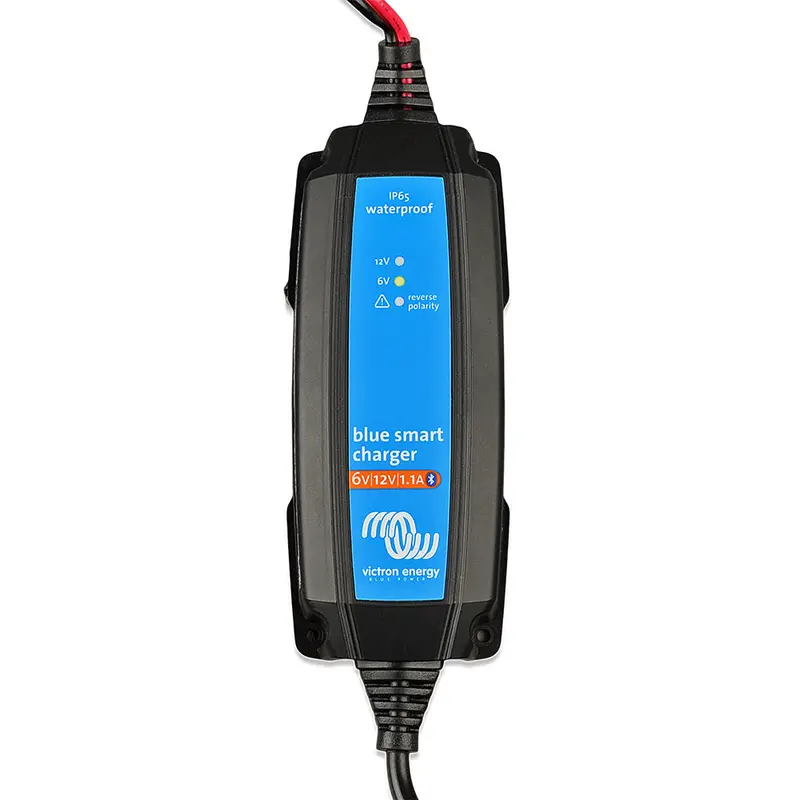 Victron Blue Smart Ip65 Charger – Dual-Voltage (6V/12V), 1.1A, 120V Input (Bpc120134124R) 1