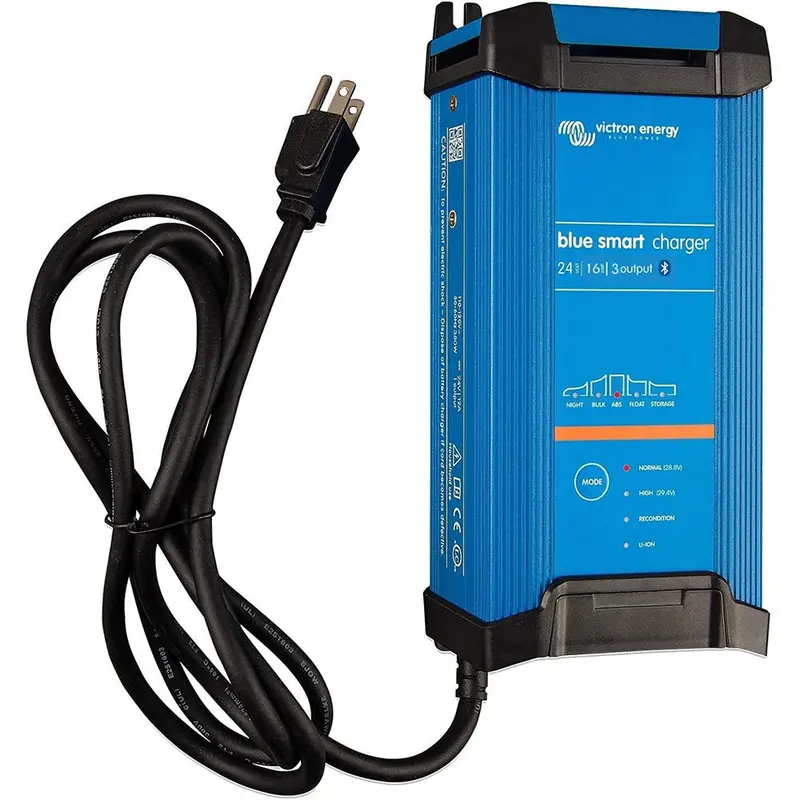 Victron Bluesmart Ip22 24V 16A 3-Bank Ac Charger – 120V Input, Dry-Mount Design [Bpc241648102] 1