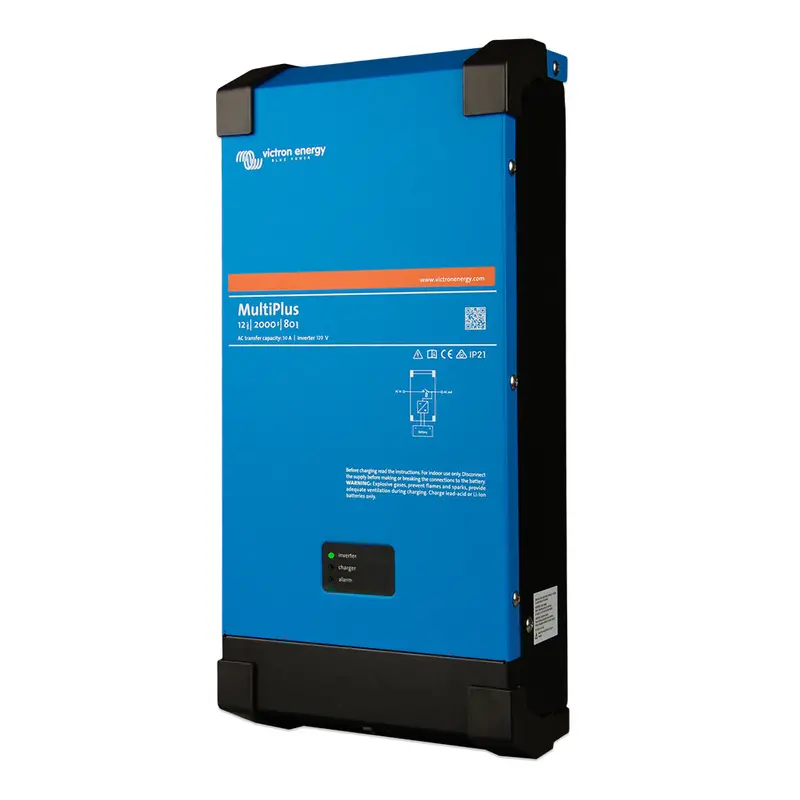 Victron Multiplus 12V 2000Va Inverter/Charger — 80A Ac Input, 50A Transfer Switch, Ul Listed (Pmp122200102) 2