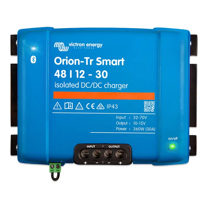 Victron Orion-Tr Smart 48V To 12V 30A Isolated Dc-Dc Charger – 360W, Bluetooth Enabled [Ori481238120] 1