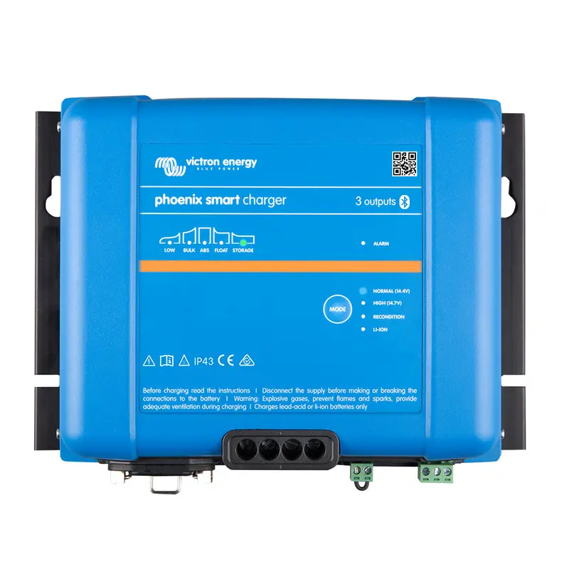 Victron Phoenix Smart Ip43 24V 25A Dual-Output Battery Charger – 120–240V Ac Input 1