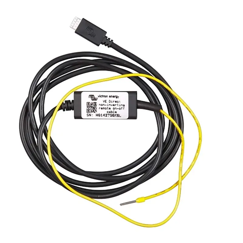 Victron Ve.Direct Non-Inverting Remote On/Off Cable For Bluesolar & Smartsolar Mppt Controllers [Ass030550320] 1