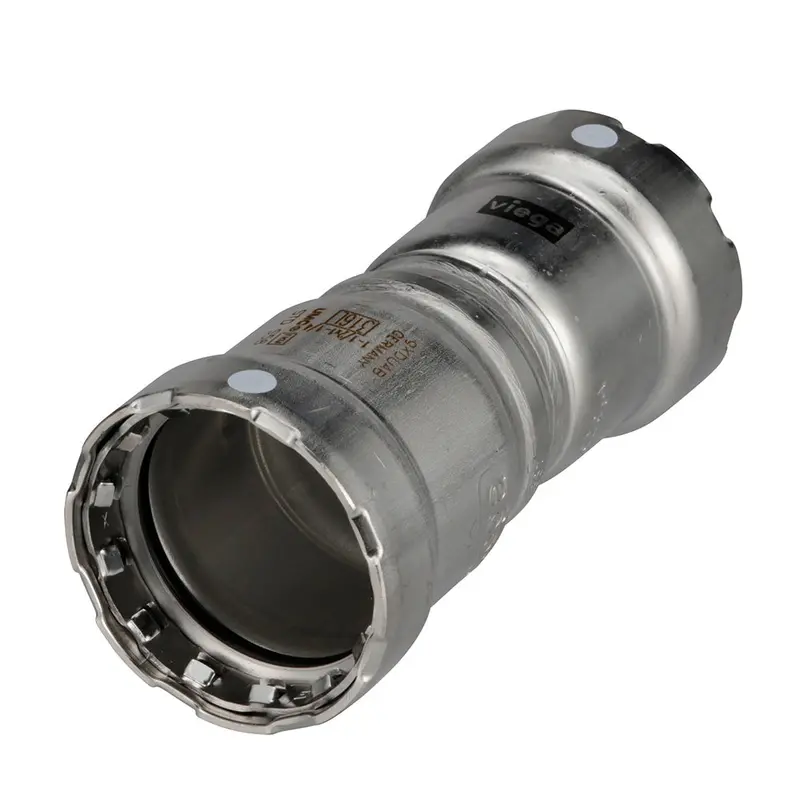 Viega Megapress 316 Reducer Fitting – 1-1/4" × 1", Stainless Steel With Fkm Gasket 1