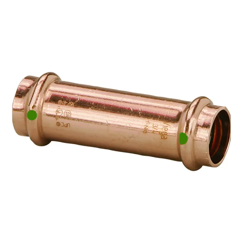 Viega Propress 1" Extended Coupling Without Stop – Double Press & Smart Connect 1