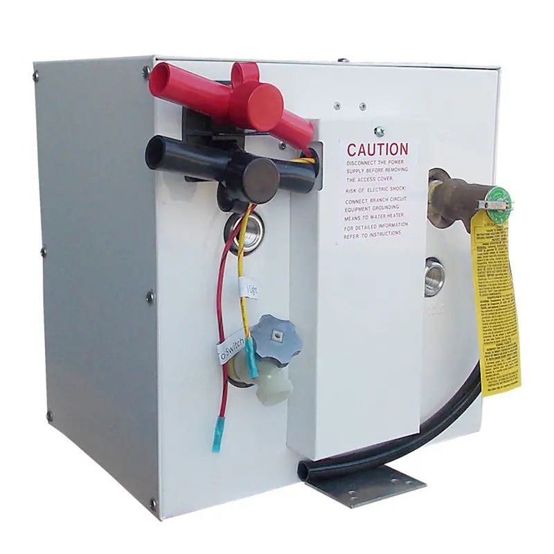 Whale 3-Gallon 12V Dc Hot Water Heater – White Epoxy-Coated, 300W 1