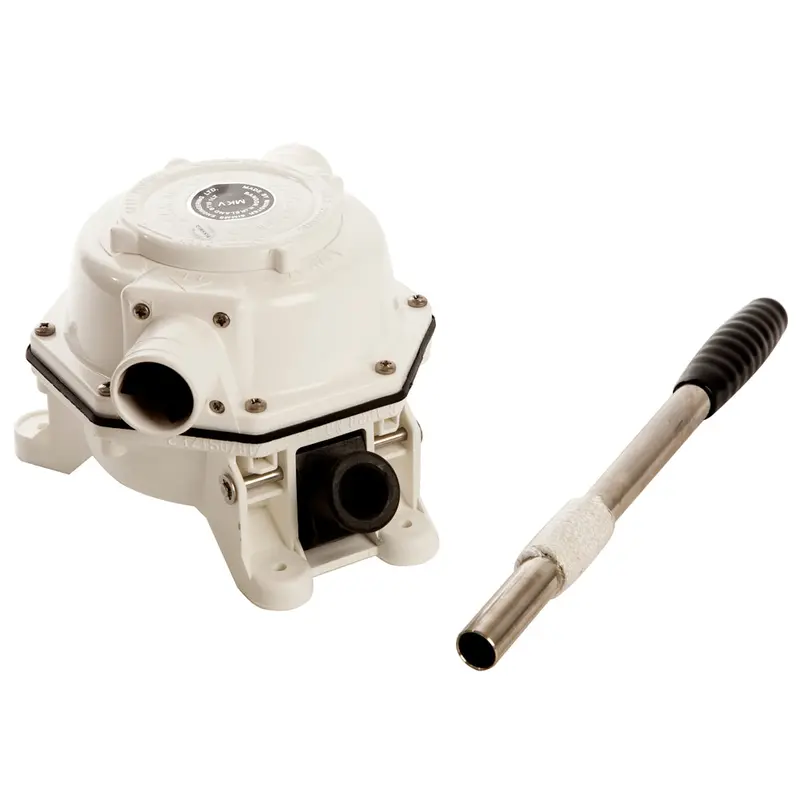 Whale Bp0535 Manual Sanitation Pump – Thru-Deck Mount, Compact Hand-Operated Marine Toilet Pump [Bp0535] 1