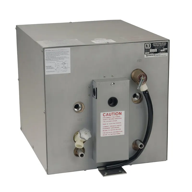 Whale Seaward 11-Gallon Galvanized Steel Hot Water Heater With Front-Mount Heat Exchanger – 240V, 1500W [F1150] 1