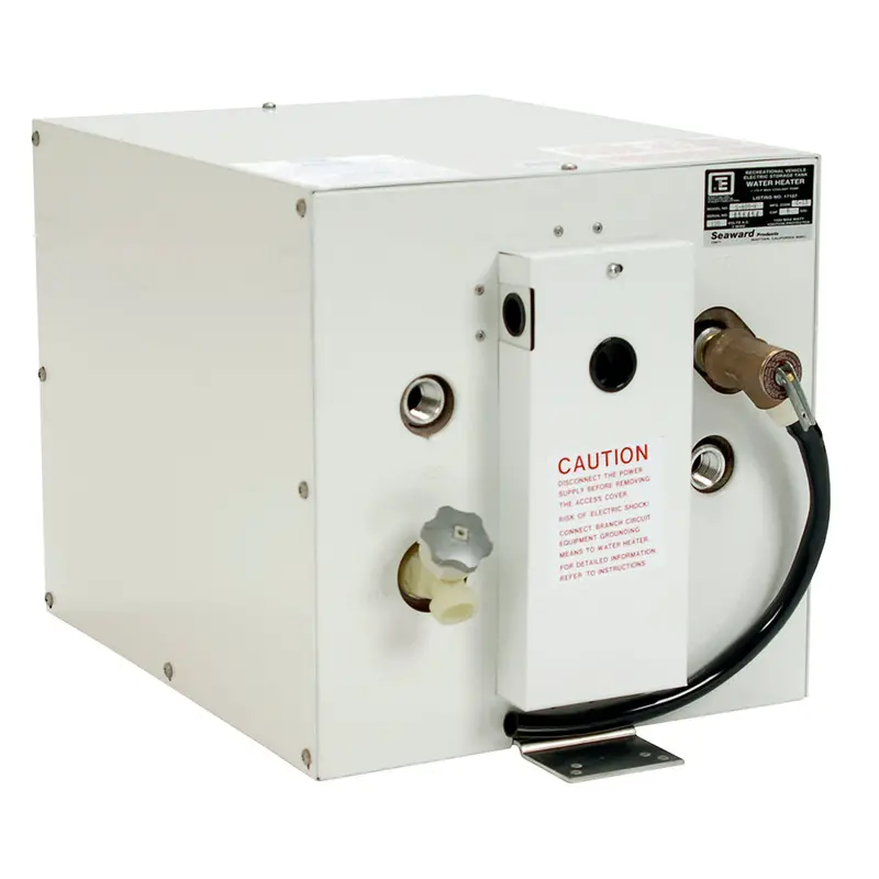 Whale Seaward 3-Gallon White Epoxy Electric Hot Water Heater – 120V, 1500W [S300Ew] 1