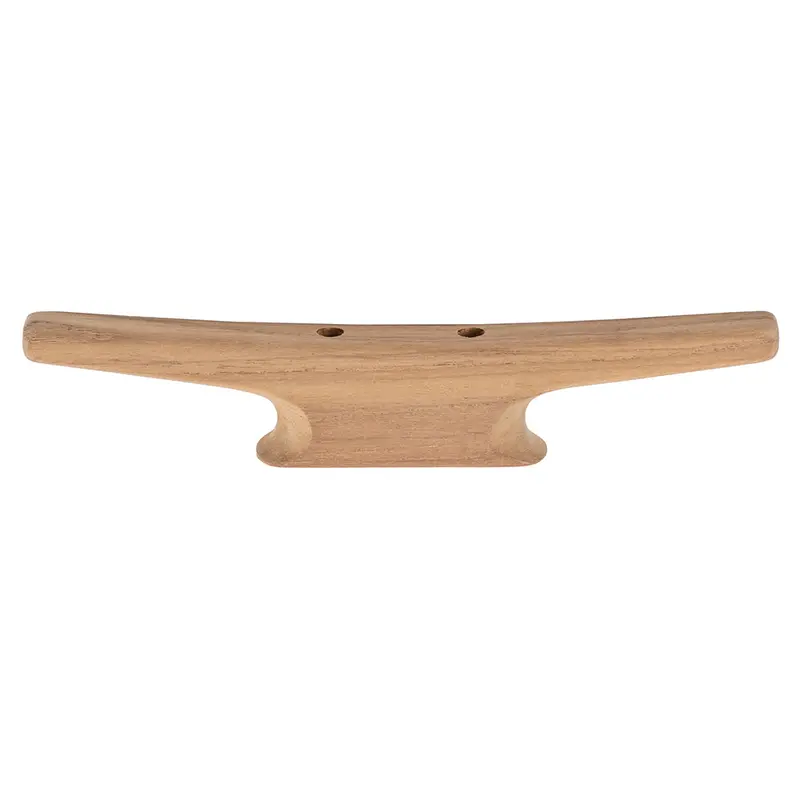 Whitecap 10-Inch Teak Cleat – Heavy-Duty Marine Hardware [60404] 1