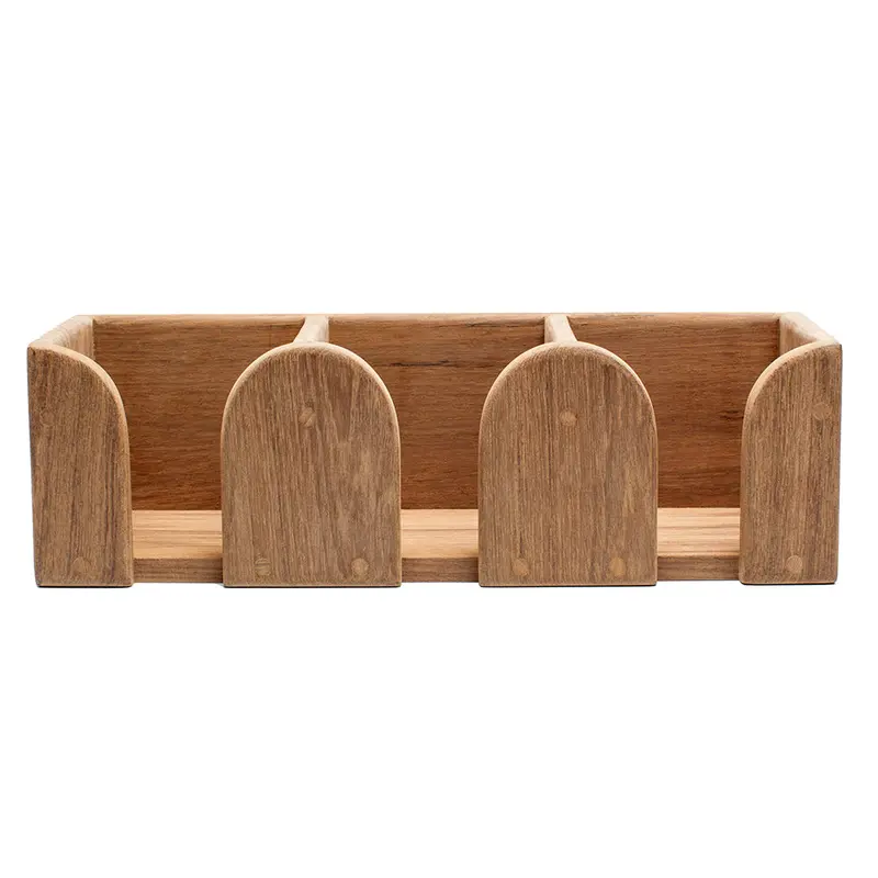Whitecap Teak Three-Mug Wall Rack – Sleek Teak Organizer For Galley Or Salon (Model 62410) 1