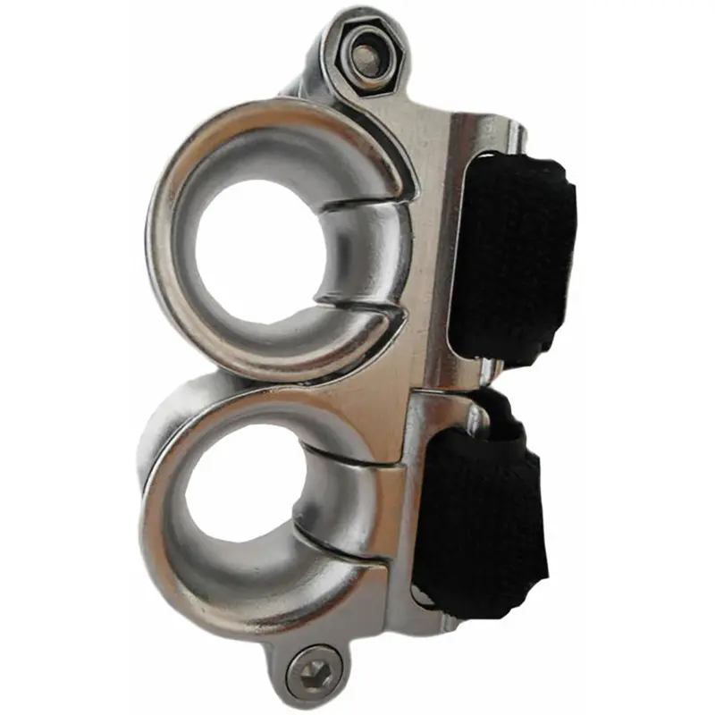 Wichard Double Fairlead With Webbing Strap And Velcro Closure — Designed For 25Mm Stanchions (20220W) 1